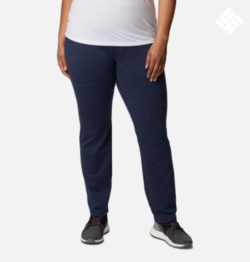 Columbia Weekend Adventure Bukse Dame Marineblå | Plus Size 27603T